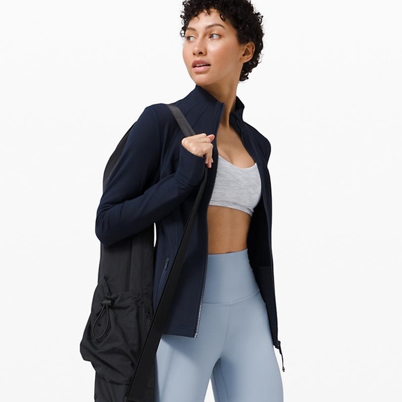 lululemon athletica Jackets & Blazers - Lululemon Navy Define Jacket size 8